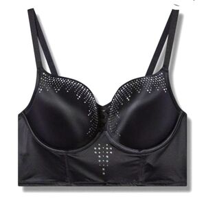 Torrid XO Plunge Push Up Bra NWT